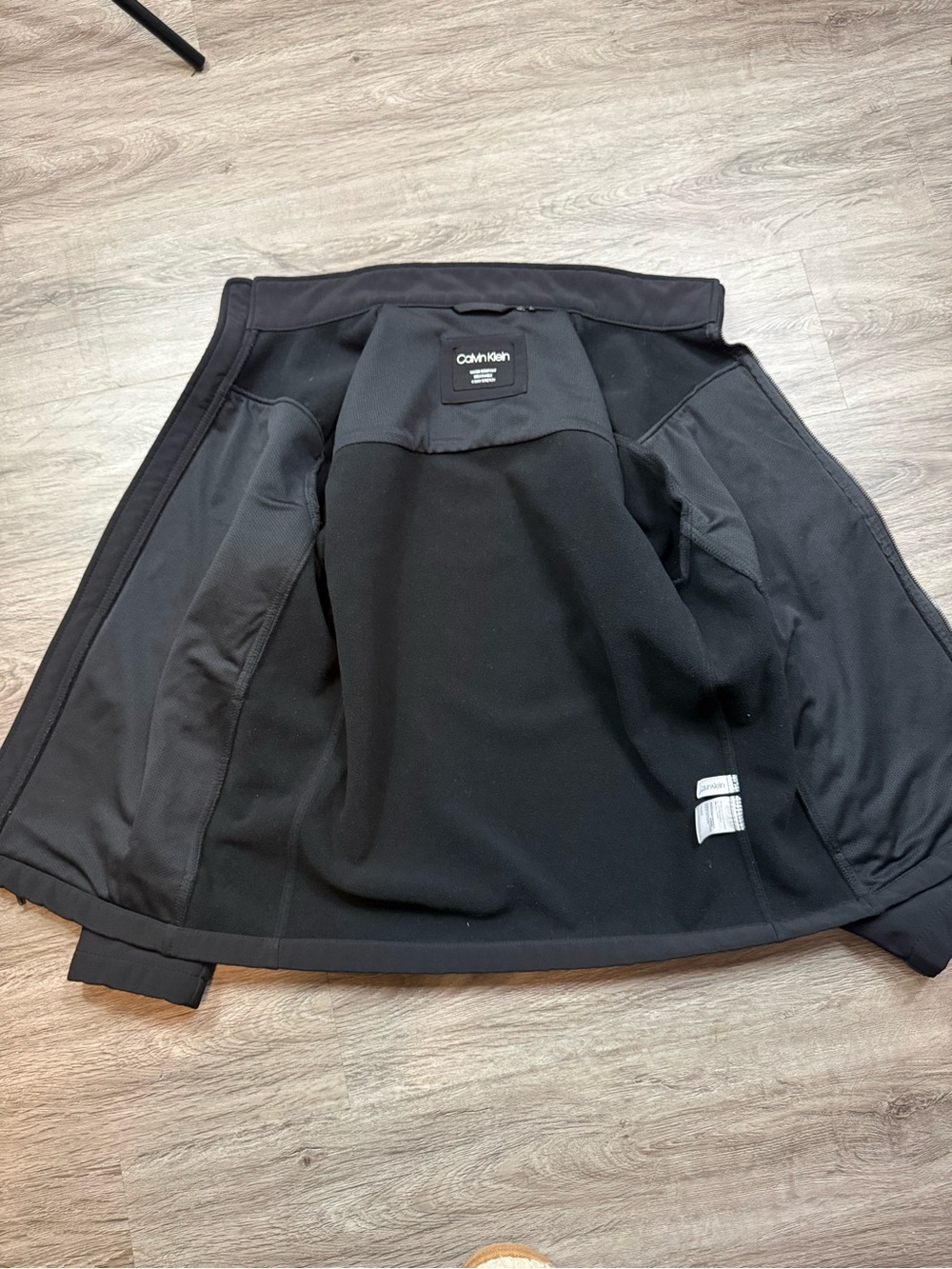Calvin Klein Black Softshell Performance Jacket - Picture 11 of 15